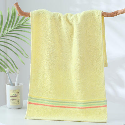 Tissu de coton 100% serviette pour le visage pour la salle de bain à domicile