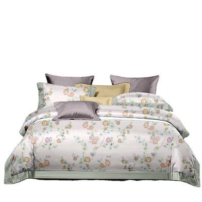 Couleur personnalisée 3D Imprimé numérique Lit de chambre Lit de lit ensemble pour le style personnalisé