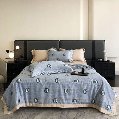Couette d'été d'impression européenne pour la peau