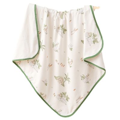 Classe A Sac de coton de naissance cartoon mince tenir bébé couverture couverture couverture carré