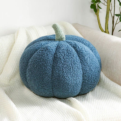 20cm Couleur solide en forme de citrouille oreillers décoratifs Coussin avec remplissage en microfibre
