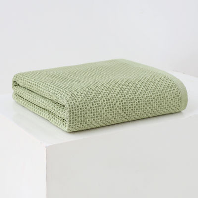 Conception personnalisée serviette de bain en coton tricotée 70*140cm pour serviettes douces et absorbante