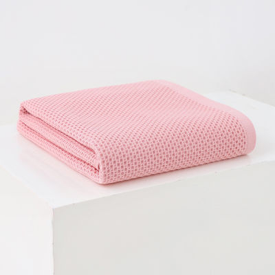 Conception personnalisée serviette de bain en coton tricotée 70*140cm pour serviettes douces et absorbante