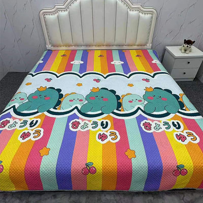 Couverture universelle de lit antidérapant pour toutes les saisons pour le lit de grand Kang rural dans la salle de bain