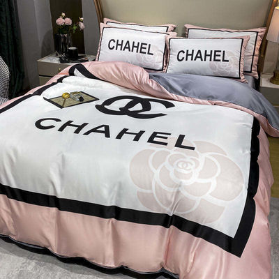Ensemble de literie en soie de glace Lit de lit de luxe pour un sommeil écologique et durable
