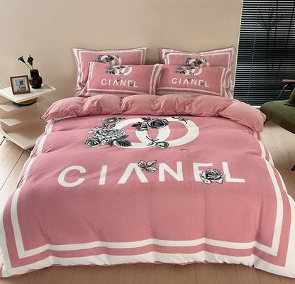 Ensemble de literie en soie de glace Lit de lit de luxe pour un sommeil écologique et durable