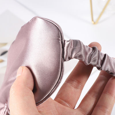 Masque pour les yeux en soie multicolore personnalisé pour les voyages de luxe et la promotion d'un sommeil reposant
