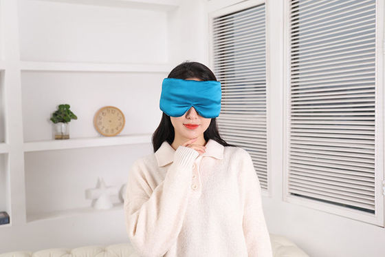 Maison personnalisée 100% artisanal Masque pour les yeux en soie de mûrier Masque pour les yeux de luxe