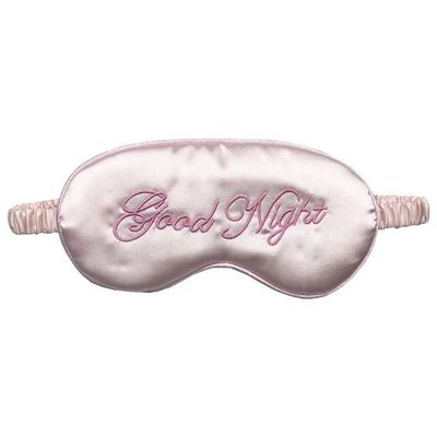 Logo personnalisé Accepté Masque pour les yeux de luxe en soie avec ingrédient sans parfum