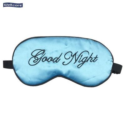 Logo personnalisé Accepté Masque pour les yeux de luxe en soie avec ingrédient sans parfum