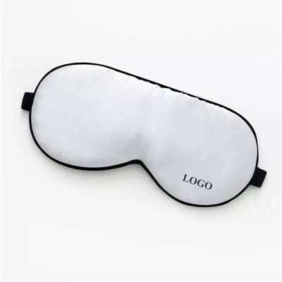 Logo personnalisé Étiquette Pure 100% Masque pour les yeux en soie de mûrier pour dormir