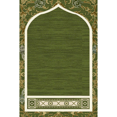 Moderne style anti-dérrapage arrière cadeau islamique tapis de prière machine faite