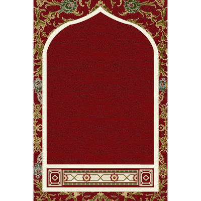 Moderne style anti-dérrapage arrière cadeau islamique tapis de prière machine faite