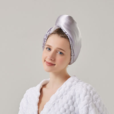 Casquette de douche en velours de corail pour femme super absorbant et épaissie