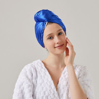 Casquette de douche en velours de corail pour femme super absorbant et épaissie