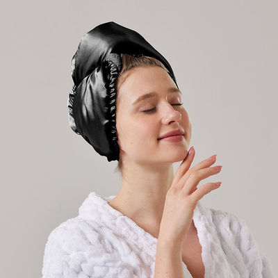 Casquette de douche en velours de corail pour femme super absorbant et épaissie