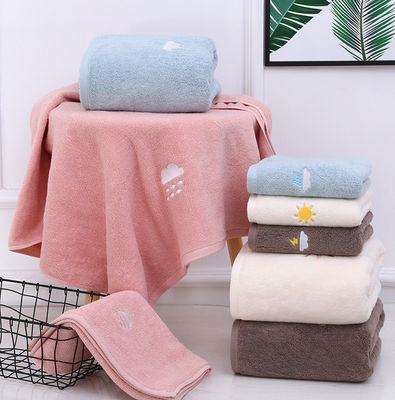 Taille personnalisée serviette brodée en coton pur pour la maison, la cuisine de l'hôtel et le restaurant