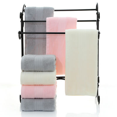 Logo personnalisable Ensemble de serviettes en coton 100% 6 pièces pour les besoins en espace de salle de bain