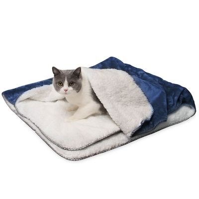 Populaire Tricot 100% polyester French Fleece Sherpa Pet Couverture pour le canapé