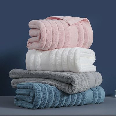 Touche de bain en coton 100% épaisse et brodée
