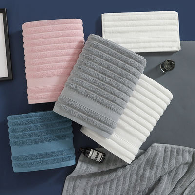 Touche de bain en coton 100% épaisse et brodée