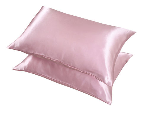 Couche d'oreiller en soie de mûrier douce et lisse 100% naturelle avec fermeture à fermeture à glissière ou enveloppe