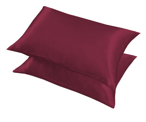 Couche d'oreiller en soie de mûrier douce et lisse 100% naturelle avec fermeture à fermeture à glissière ou enveloppe