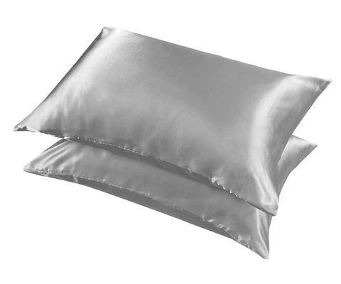 Couche d'oreiller en soie de mûrier douce et lisse 100% naturelle avec fermeture à fermeture à glissière ou enveloppe