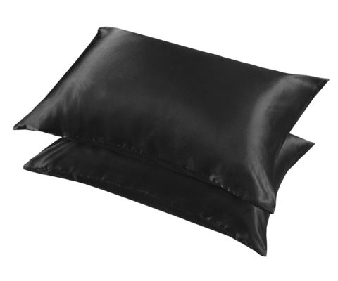 Couche d'oreiller en soie de mûrier douce et lisse 100% naturelle avec fermeture à fermeture à glissière ou enveloppe