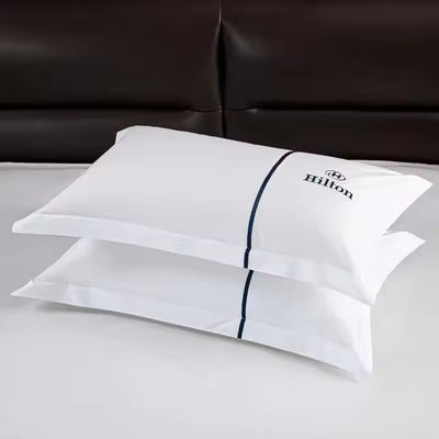 100% coton à motifs solides feuille plate pour hôtel personnalisée couverture de couette ensemble de lits hôtel