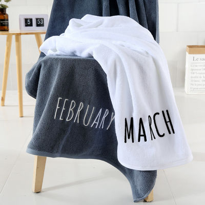 Des serviettes en coton pur personnalisées et tissées pour une personnalisation créative