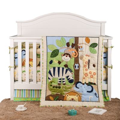 Commodes et respirants couettes de lit pour bébés Ensembles de collection pour la chambre des filles