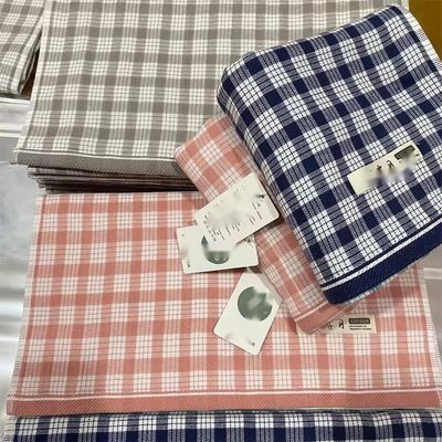 Vantageux coton gaze Terry Tissu serviette brise fraîche absorbant le visage serviette pour tous