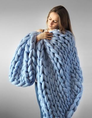Couverture tricotée en flanelle durable en 22 couleurs personnalisable