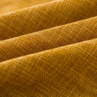 Couverture de coussin en lin de couleur solide simple pour les coussins de maison de style vintage