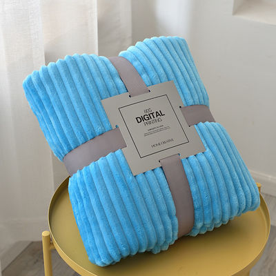 Couverture de yoga en velours de corail luxueux pour une pratique relaxante et paisible