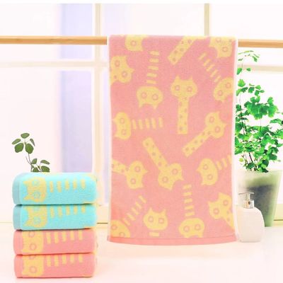 Accueil 120g bandes colorées Cartoon Towel avec Sailor Spinning et design de lapin doux