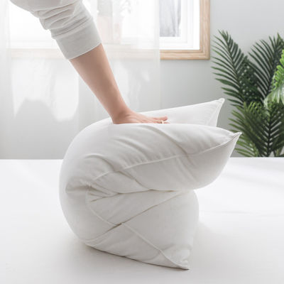 L'hôtel cinq étoiles lit partie NECK Plume coussin de velours noyau pour un sommeil confortable
