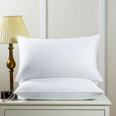 L'hôtel cinq étoiles lit partie NECK Plume coussin de velours noyau pour un sommeil confortable
