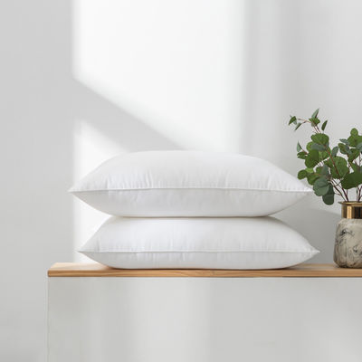 L'hôtel cinq étoiles lit partie NECK Plume coussin de velours noyau pour un sommeil confortable