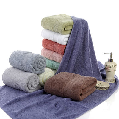 34*74CM serviette personnalisée en coton pour hôtel Home Spa Jacquard