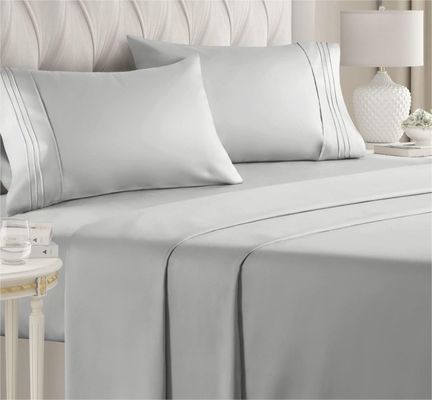 400TC Polyester de coton lit d'hôtel ensemble pour le mariage Four-piece Kit Exigences