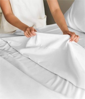 400TC Polyester de coton lit d'hôtel ensemble pour le mariage Four-piece Kit Exigences