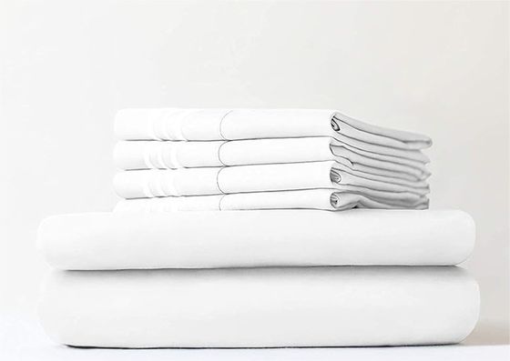 400TC Polyester de coton lit d'hôtel ensemble pour le mariage Four-piece Kit Exigences