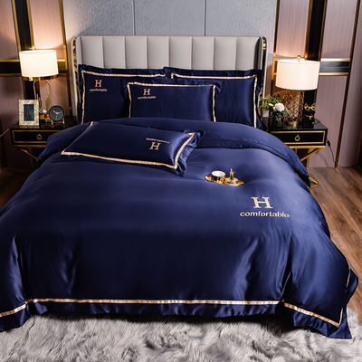 Accueil Hôtel Mariage Luxe Couverture de couette de couverture de couche de couchette de lit