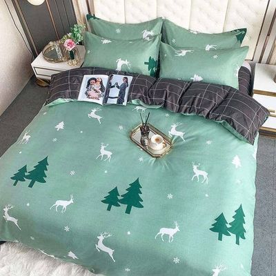 100% lit d'hôtel de luxe avec coussin d'oreiller 2pcs non jetable et personnalisé