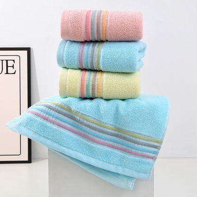 Logo personnalisé coton Jacquard serviettes pour adultes serviettes de bain pour la maison et les activités sportives