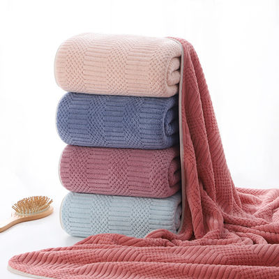 Une serviette de bain en microfibre durable pour le ménage 70*140cm