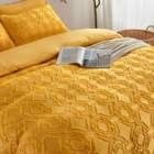 Hôtel 100% coton brodé couverture couette lit ensemble 4 pièces avec 40 chiffre de tissu
