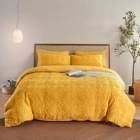 Hôtel 100% coton brodé couverture couette lit ensemble 4 pièces avec 40 chiffre de tissu